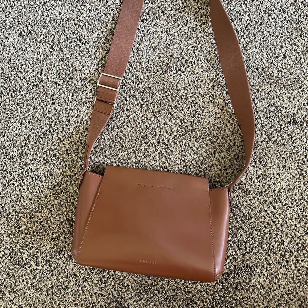 Everlane Brown Leather Crossbody Bag